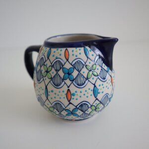 Servin Mexico Signed Handmade Ceramic Creamer